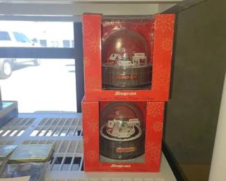 #10042 • (2) Snap-on Sound & Motion Winter Village
