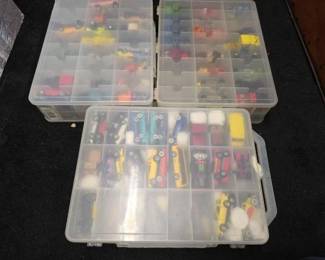 #10722 • (3) 48 Car Hot Wheels Carrying Case with Vintage Cars
