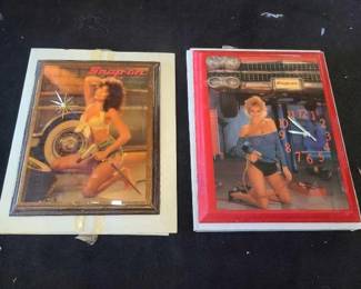 #10048 • (2) Vintage Snap-on Wall Clocks
