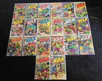 #10444 • (20) The Incredible HULK Marvel Comic Books
