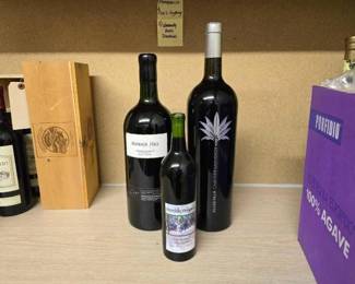 #50316 • 3 Decorative Bottles of Wine
