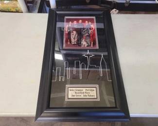 #1600 • Frasier Cast Framed Autographed Photo
