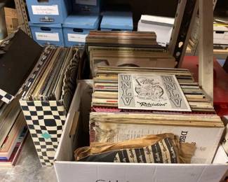 #20736 • 3 Boxes of Record Albums
