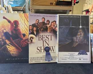 #10612 • (3) Movie Promo Art Posters
