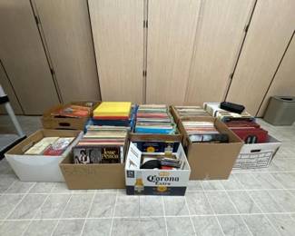 #50534 • (9) Box’s Of Records & more
