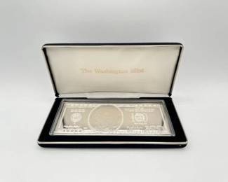#3078 • 2000 $100 .999 Pure Silver Bar, 4ozt
