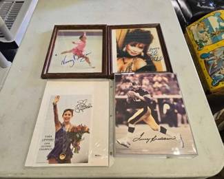 #1964 • 4 Autographed Photos.
