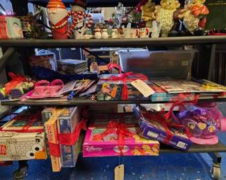 #20640 • Disney toys, pencils pins,board games stickers
