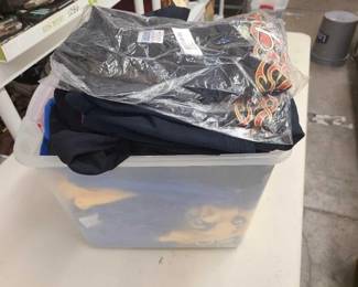 #1168 • Tote of Racing Shirts
