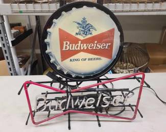 #1556 • Vintage Budweiser Neon Sign

