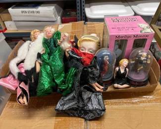 #10162 • Marilyn Monroe Barbies and Memorabilia
