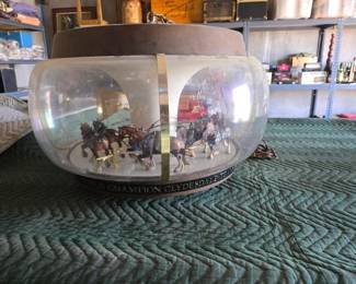 #12068 • Budweiser "Clydesdale Parade" Carousel Motion Light
