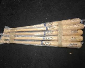 #10784 • (5) Rawlings Adirondack Wooden Baseball Bats
