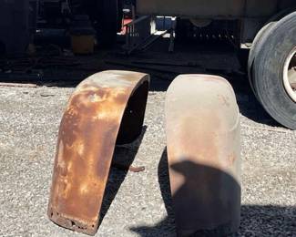 #2716 • Pair of Early Model Rear Fenders
