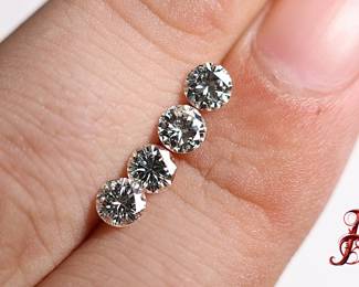 Natural Round Cut Loose Diamonds Lot 1.20ctw PRECIOUS GEMSTONE JEWELRY MAKING 