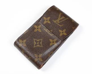 Louis Vuitton Cigarette Case Monogram Beige Monogram Canvas
