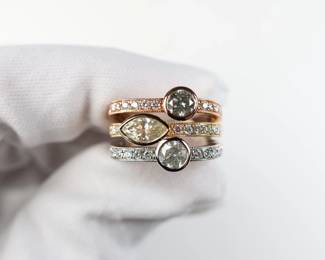 14k Gold, Diamond Ring 2.85ctw
