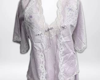 Vintage Christian Dior Lavender Nightgown 