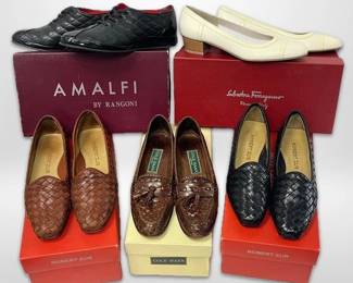 Robert Zur, Salvatore Ferragamo, Amalfi, Cole Haan Designer Shoes Womens Size 6.5 AAAA