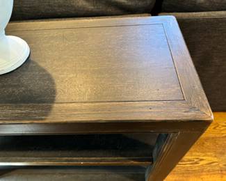 3-tier console table   31"h x 42" long x 16"d