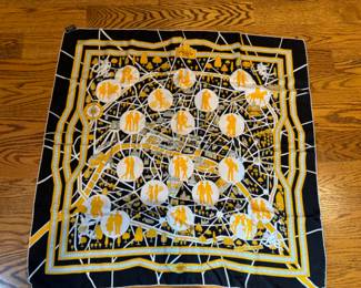 HERMES silk Scarf LES NOUVEAUX AMOUREUX DE PARIS 