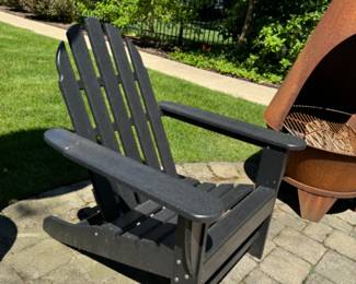 Polywood Adirondack chairs - 3 available