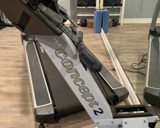 Concept 2 rowing machine
