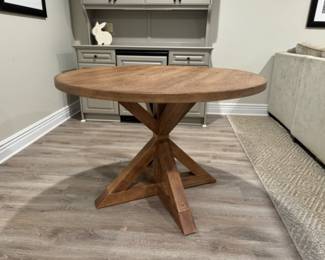 Dining table         32"h x 46" diameter