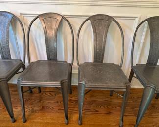 8 Crate and Barrel Lyle dining chairs