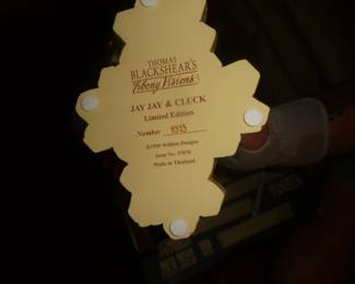 Thomas Blackshers Jay Jay & cluck