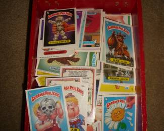 collectable CARDS ( garbage pail kids )
