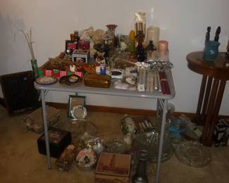 LOADS of glass and misc.