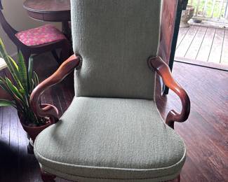 Green chair pair $175. This time is for pre-sale. Message for details on payment and pickup