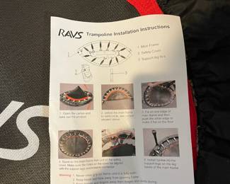 RAVS mini trampoline.