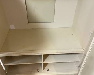 Nice storage cabinet.