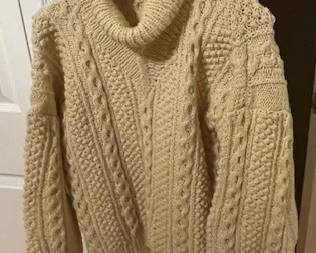 Fisherman's wool sweater.