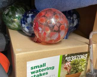 Small watering stakes.