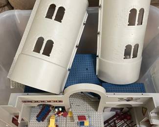 Mega Blocks castle.