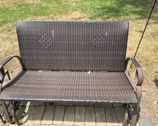 Patio glider.