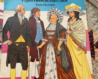 Paper Dolls from Mount Vernon.