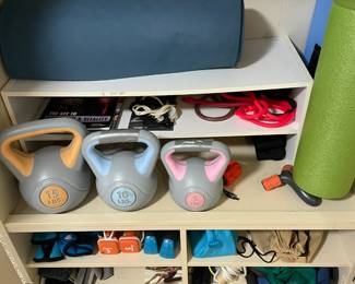 Exercise equipment.