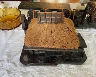 Unusual jewelry box.