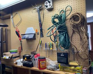 Tools and accessories.