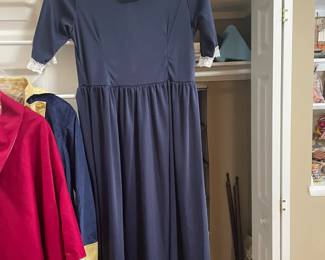 Colonial woman's costume.