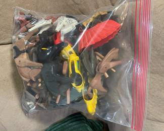 Assorted Playskool figures.