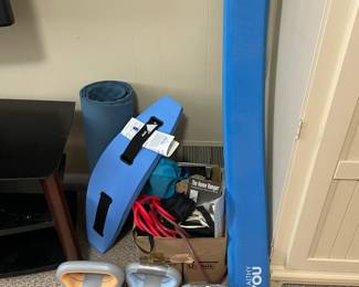 Exercise equipment.