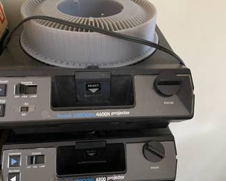 Kodak Carousel projectors.