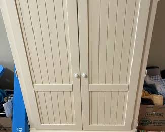 Nice storage cabinet.