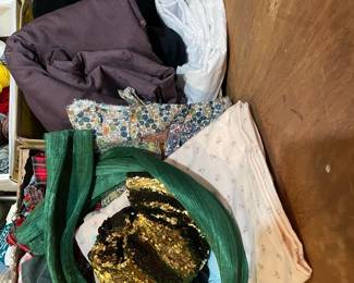 Tons of costume parts.