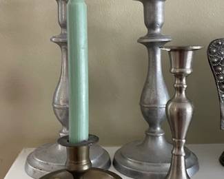 Candlestick holders.
